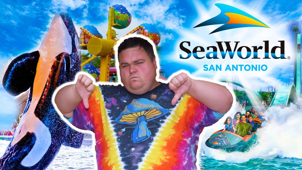 A Plus Size SeaWorld San Antonio Walkthrough Fat Friendly YouTube