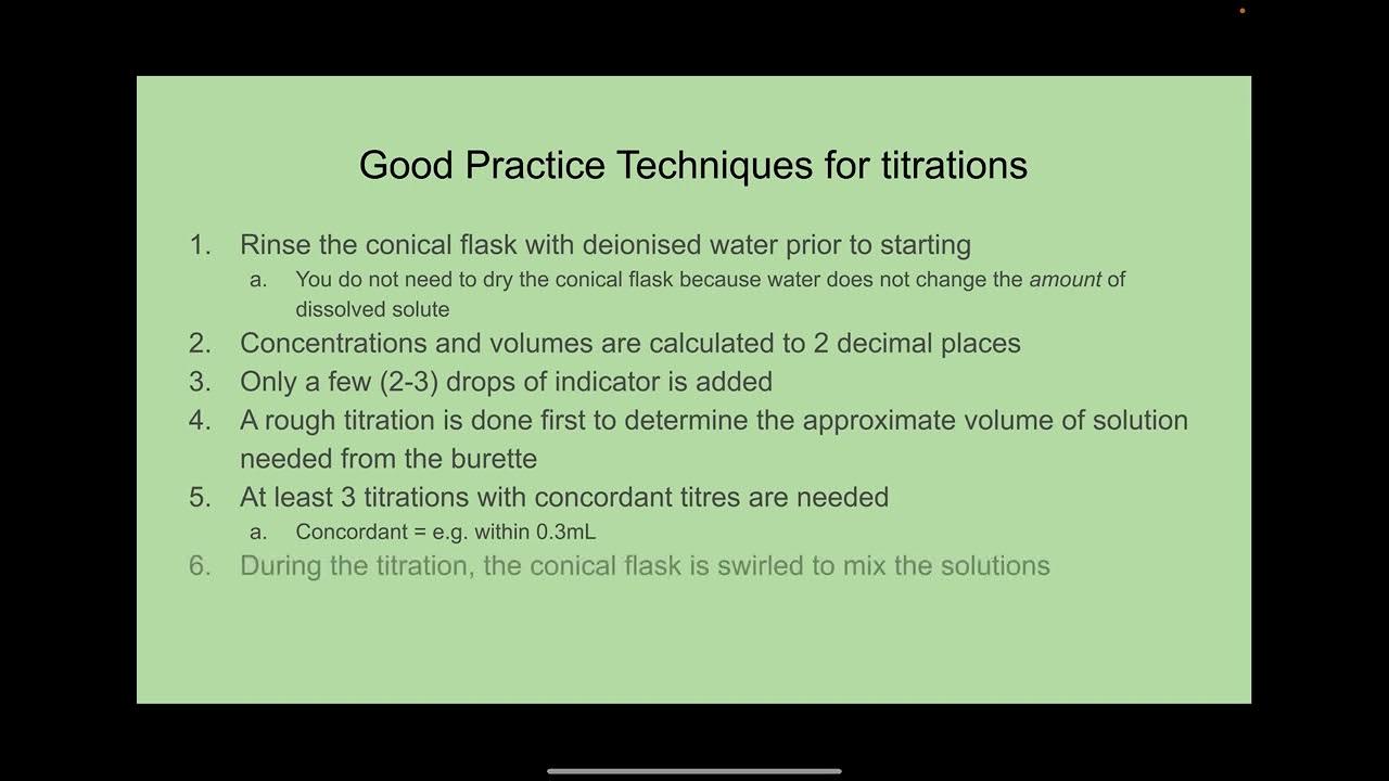 7 how to improve titration accuracy youtube