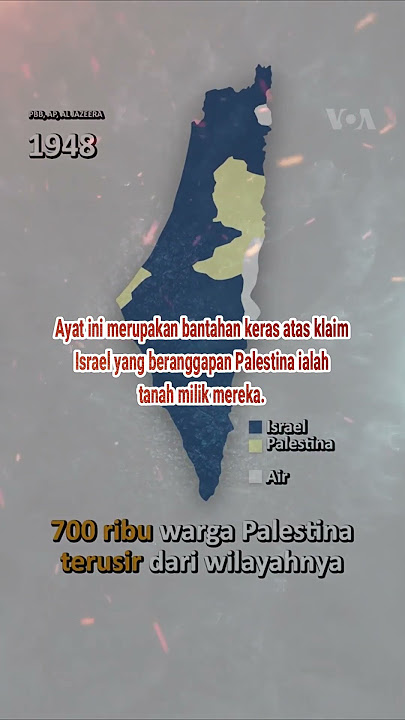 INILAH KISAH ISRAEL DAN PALESTINA YANG DICERITAKAN DALAM AL-QUR’AN #tadabburilmi #beritaislami