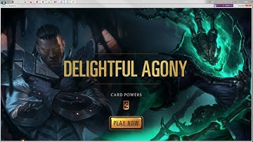 LoR, Tutorial 8: Delightful Agony. (Lucian -vs- Thresh). [No voice]