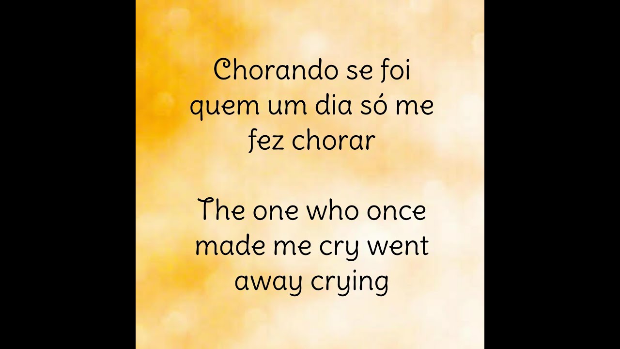 translate chorando se foi quem um dia só me fez chorar translate chorando se foi quem um dia só me fez chorar