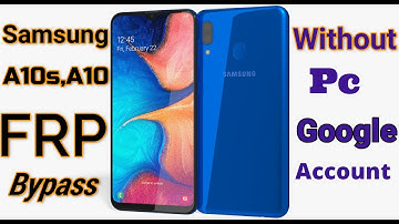 SAMSUNG Galaxy A10s (SM-A107) FRP/Google Lock Bypass Android 9 WITHOUT PC| A10 frp bypass