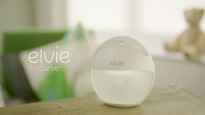 Meet Elvie Curve - wearable, silicone breast pump 