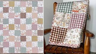 Gingham and Giggles Baby Quilt