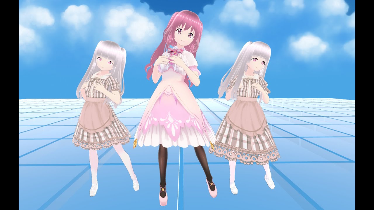 【3D动画/love you yeah!/MMD】awsl,三只小天使Angel(安琪儿),加倍的可爱! - YouTube