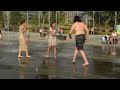 Fountain, girls, summer joys and wet dresses! / Фонтан, девушки, летние радости и мокрые платья!