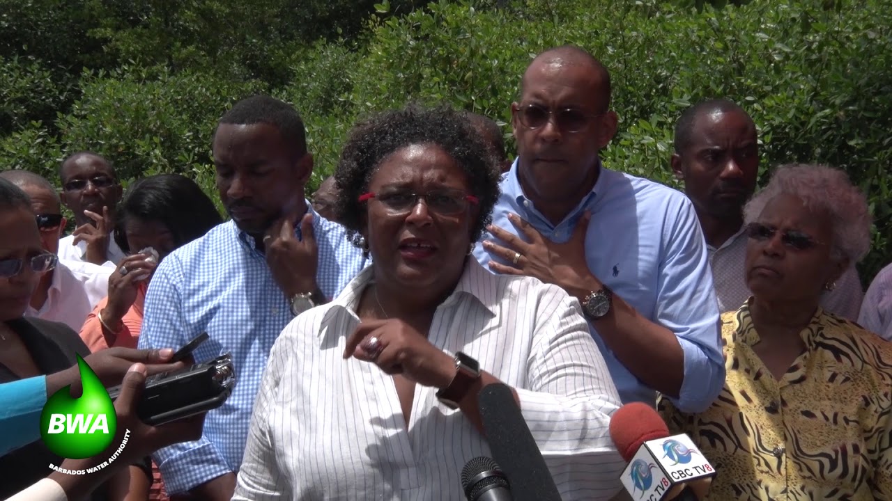 Prime Minister Mia Mottley Tours The Graeme Hall Nature Sanctuary