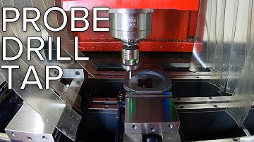 FlexCNC Workflow: Probing, Drilling, and Tapping