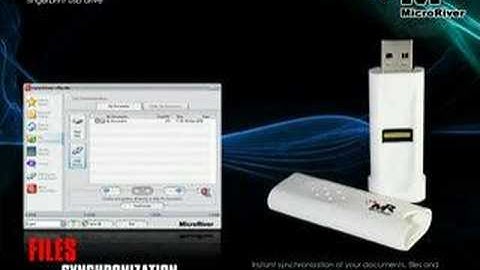 MicroRiver iSecure Biometric USB Flash
