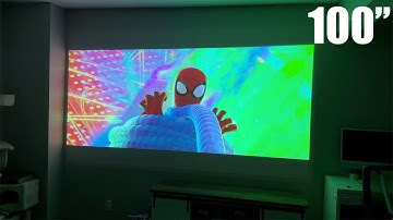 My 100" Projector Setup - Nebula Mars II Pro