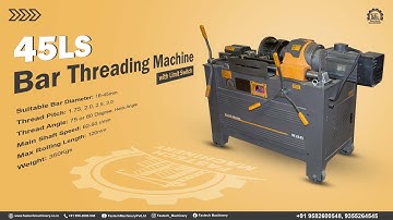 Bar Threading Machine | with Limit Switch | +91 9582600548 | Fastech Machinery Private Limited