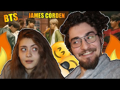 Me And My Sister Watch James Corden Bts: 'Life Goes On' x 'Dynamite' -- Full Video