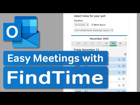 Microsoft Outlook | FindTime - The Easy Way to Schedule Meetings