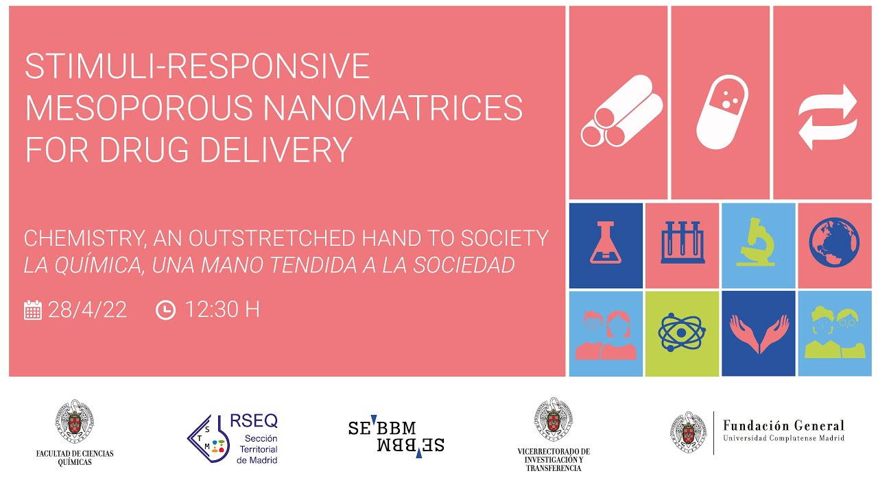 Stimuli-responsive mesoporous nanomatrices for drug delivery