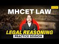 MHCET Law 2026 Legal Reasoning Practice ⚖️ Most Expected Questions for MHCET Law
