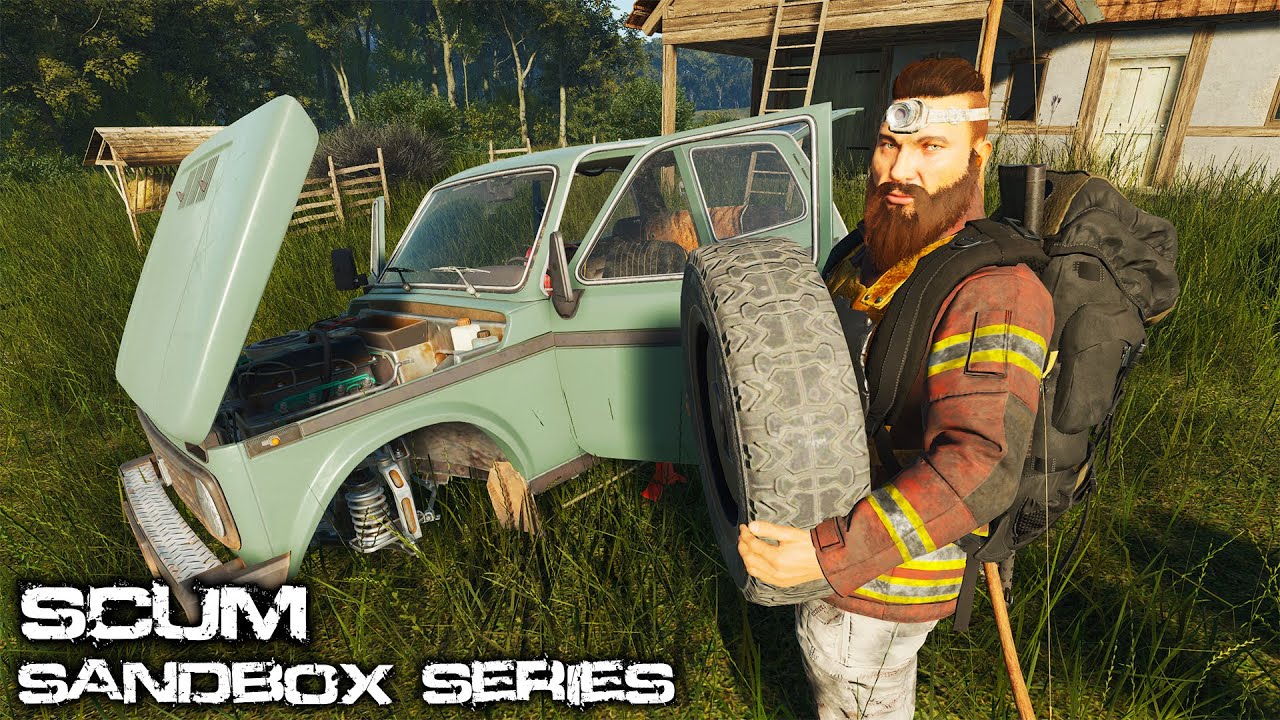 Playing In The Sandbox Day 2 - Survival Guide - SCUM 1.2 - Sandbox Mode