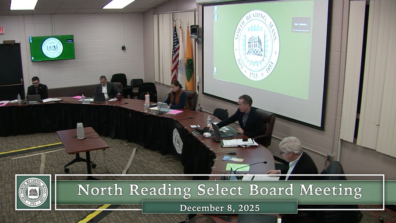 North Reading Select Board Meeting - December 9, 2025