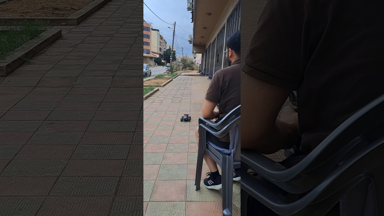 Playing RC car to release stress at Robotech JR! 🚗⚡ good vibes only! #robotechjr #drift #rccar #car