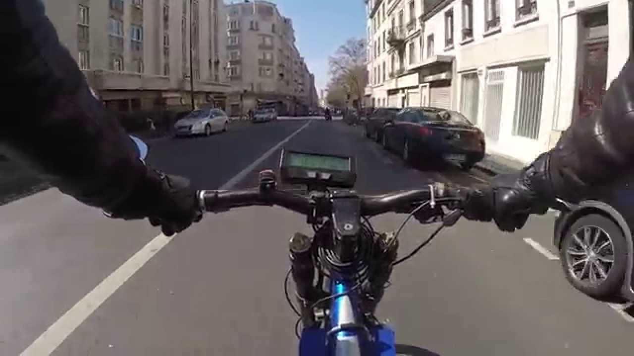 Electricbike in Paris 3,5kW // Gopro YouTube