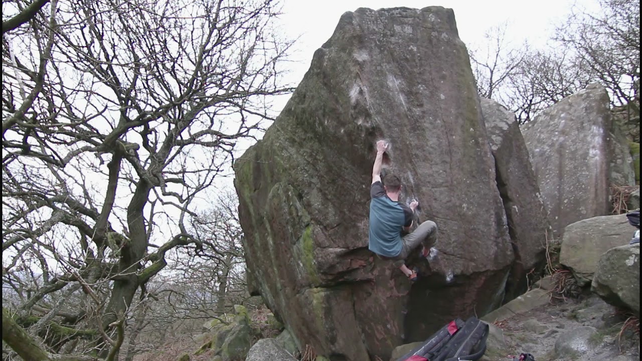 Flatworld sit start 7c+ - Baslow