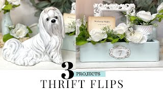 Thrift Flip \/Painting Techniques \/DIY Upcycling \/Thrifted Home Decor \/Trash to Treasure