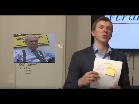 A Message From James O'Keefe: A Stack of Frivolous Lawsuits