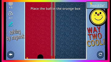 Brain It On! Community WAY "TWO" COOL! (2 puzzles) solved by nagmok