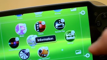 PS Vita: Home Screen Customization