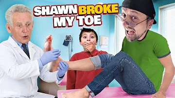 Shawn Broke My Toe! (FV Family *clickbaityish*)