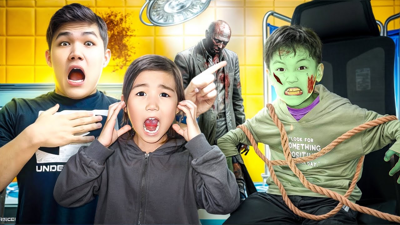 АЛИНУР ЗОМБИ😱| *АЛИНУР ЗОМБИ БОЛЫП КЕТТЫ*🧟‍♂️👀| БЫЗДЫ ЖЕП ҚОЯ ЖАЗДАДЫ🤯