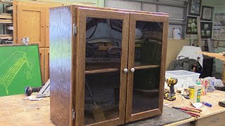 291 Oak Display Case