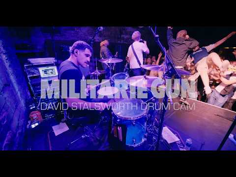 Militarie Gun - David Stalsworth Drum Cam - Edinburgh - 12.07.26