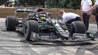 Mick Schumacher Driving the MercedesAMG F1 W12 @ Goodwood Festival of Speed!