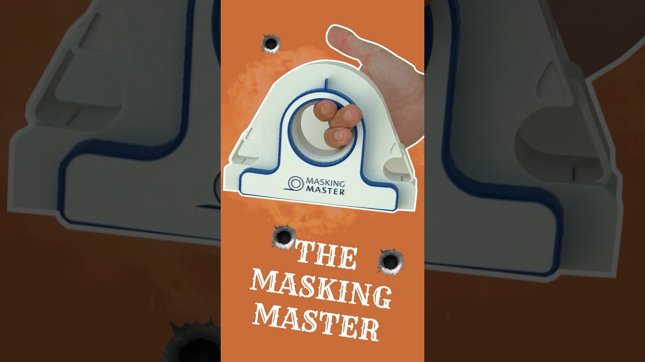 The Long Run: The Fastest & Most Precise Masking Tool 🏆#DIY #satisfying  #maskingmaster 