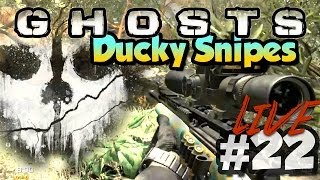 Ducky Snipes - GHOSTS LIVE #22 Free For All USR Sniping Gameplay w/ Remy Mugen (cod ghosts)
