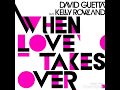 David Guetta ft Kelly Rowland - (Instrumental) When love takes over