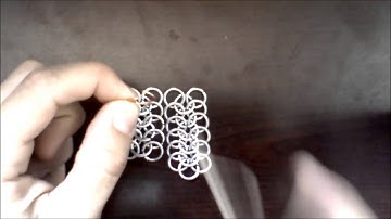 How to make Chainmail armor tutorial [HD]