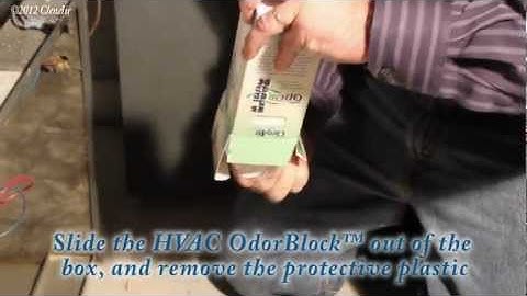 HVAC Odor Block - How to Remove Odors in the Home and Building