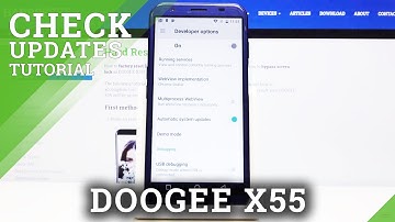 How to Enable Auto System Updates in DOOGEE X55 – Download New System Version