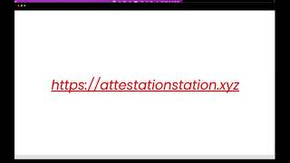 Attestation Station Interface Demo screenshot 2