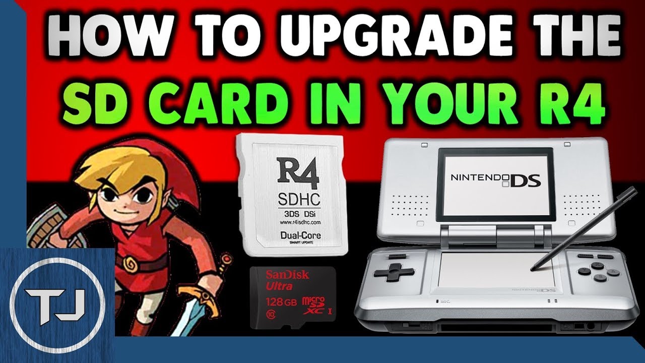 To Upgrade An R4's Micro SD (128GB SDHC) - YouTube