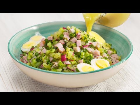 Знаменитая ОКРОШКА! Возможно, это самый вкусный рецепт. Рецепт от Всегда Вкусно!