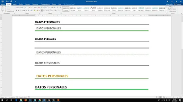 ¿Cómo escribir una línea horizontal?