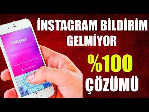 İNSTAGRAM BİLDİRİM GELMİYOR SORUNU (%100 ÇÖZÜMÜ !!!)