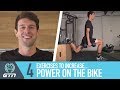 4 Exercises To Increase Your Power On The Bike | Strength Workout For Triathletes
