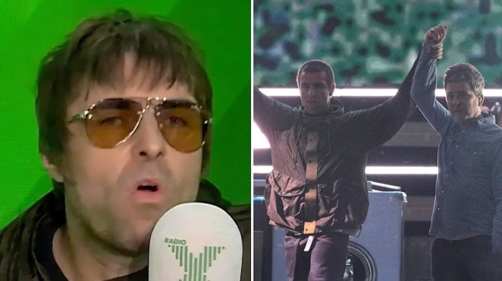 Liam Gallagher CRIES Before Going Onstage At Oasis Comeback Concert In Cardiff