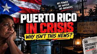 Puerto Rico: Suppression?! No Electricity or Water & Nobody's Talking About It!