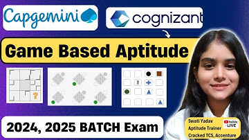 Cognizant, Capgemini Game Based Aptitude Test | Questions & Answers | All Games & Tricks | PART-2