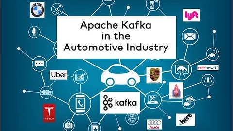 Apache Kafka in the Automotive Industry