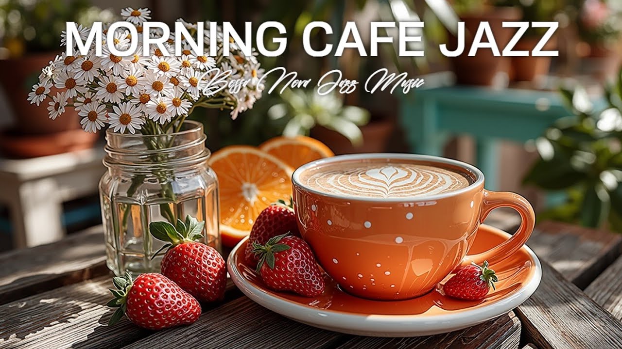 Smooth Jazz Cafe Music ~ Расслабляющая босса-нова для учебы и работы